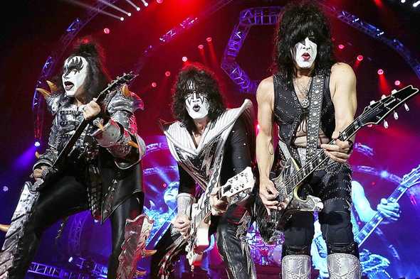Kiss Band (Credit Paul Kane, Getty Images)